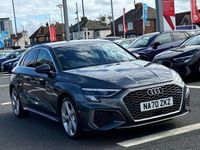 Used Audi A3 S-Line 110 HP (80 kW) 2020 Grey Hatchback