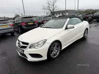 Used Mercedes E250 AMG 2013 White Cabriolet
