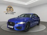Used Jaguar XF R-Sport 180 HP (132 kW) 2018 Blue Sedan