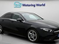 Used Mercedes A180 AMG line 136 HP (100 kW) 2020 Black Sedan