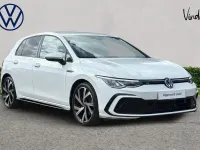 Used VW Golf VIII R-line 150 HP (110 kW) 2022 White Hatchback