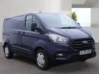 Used Ford Transit Custom Trend 130 HP (95 kW) 2021 Blue Van