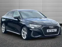 Used Audi A3 S-Line 150 HP (110 kW) 2020 Black Sedan