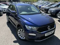 Used VW T-Roc SE 115 HP (84 kW) 2019 Blue SUV