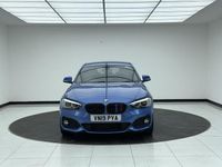 Begagnad BMW 116 Efficient Dynamics 2019 Blå Halvkombi