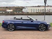 Used Audi A5 Cabriolet Design 150 HP (110 kW) 2021 Blue Cabriolet