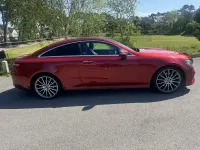 Usado Mercedes E220 AMG line 2018 Rojo Coupe