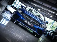 Used Mercedes C300 AMG line 2022 Blue Cabriolet