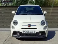 Used Abarth 595 145 HP (106 kW) 2016 White Hatchback
