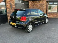 Used VW Polo Match 59 HP (43 kW) 2012 Black Hatchback