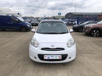 Begagnad Nissan Micra S 2011 Vit Halvkombi