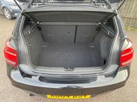 Used BMW 116 Sport Line 136 HP (100 kW) 2014 Black Hatchback