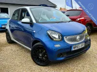 Used Smart ForFour Proxy 71 HP (52 kW) 2015 Blue Hatchback