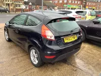 Used Ford Fiesta Zetec 82 HP (60 kW) 2013 Black Hatchback