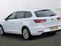 Used Seat Leon Sport 131 HP (96 kW) 2019 White Estate