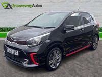 Used Kia Picanto GT-Line 83 HP (61 kW) 2018 Black Hatchback