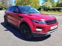Używany Land Rover Range Rover evoque Dynamic 2014 Czerwony SUV