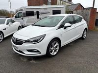 Used Vauxhall Astra SRi 150 HP (110 kW) 2019 White Hatchback