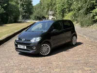 Used VW up! high up! 90 HP (66 kW) 2017 Black Hatchback