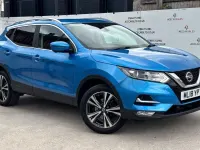 Used Nissan Qashqai N-Connecta 2018 Blue SUV