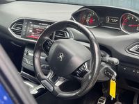 Used Peugeot 308 GT-line 150 HP (110 kW) 2017 Blue Estate