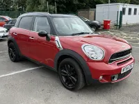 Used Mini Cooper SD Countryman 143 HP (105 kW) 2014 Red SUV