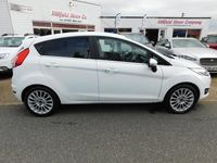 Used Ford Fiesta Titanium 2014 White Hatchback