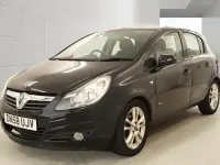 Used Vauxhall Corsa 2009 Black Hatchback