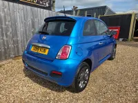 Used Fiat 500S S 2015 Blue Hatchback