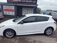 Used Mazda 3 Inclusive 2013 White Hatchback