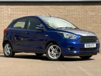 Used Ford Ka Plus Zetec 70 HP (51 kW) 2017 Blue Hatchback