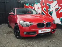 Used BMW 116 Sport Line 116 HP (85 kW) 2014 Red Hatchback
