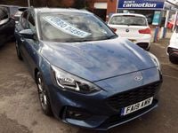 Used Ford Focus ST-Line 2019 Blue Hatchback