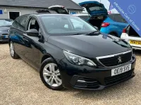 Used Peugeot 308 SW Access 2019 Black Estate