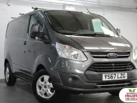 Usado Ford Transit Custom Limited 131 HP (96 kW) 2017 Cinzento Van