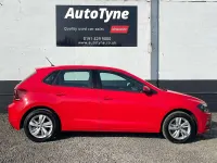 Used VW Polo SE 65 HP (47 kW) 2018 Red Hatchback