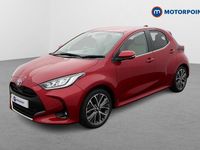 Used Toyota Yaris Hybrid 2023 Red Hatchback