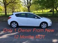 Używany Vauxhall Astra 2011 Biały Hatchback