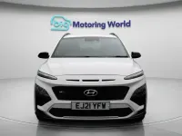 Gebraucht Hyundai Kona N Line 120 PS (88 kW) 2021 Weiß SUV
