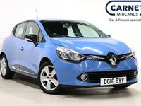 Used Renault Clio IV Dynamique 75 HP (55 kW) 2016 Blue Hatchback