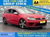 Used VW Golf VII R 2017 Red Estate