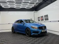 Used Mercedes A200 AMG 2014 Blue Hatchback