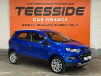 Usado Ford Ecosport Titanium 95 HP (69 kW) 2018 Azul SUV