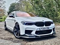 Used BMW M5 Comfort Edition 2019 White Sedan