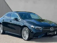 Used Mercedes A250 AMG Line Premium Plus 218 HP (160 kW) 2023 Cosmos black metallic