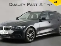 Used BMW 320 Sport Line 184 HP (135 kW) 2021 Black Estate