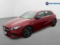 Used Mercedes A200 AMG Line Premium 163 HP (119 kW) 2022 Red Hatchback