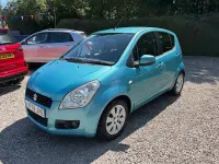 Used Suzuki Splash GLS 86 HP (63 kW) 2010 Turquoise Hatchback