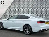 Used Audi A5 Sportback S-Line 163 HP (119 kW) 2021 White Hatchback