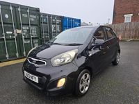 Second-hand Kia Picanto 68 CP (50 kW) 2013 Negru Hatchback